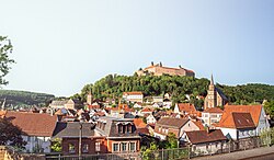 Blick auf Kulmbach und die Plassenburg - Panorama